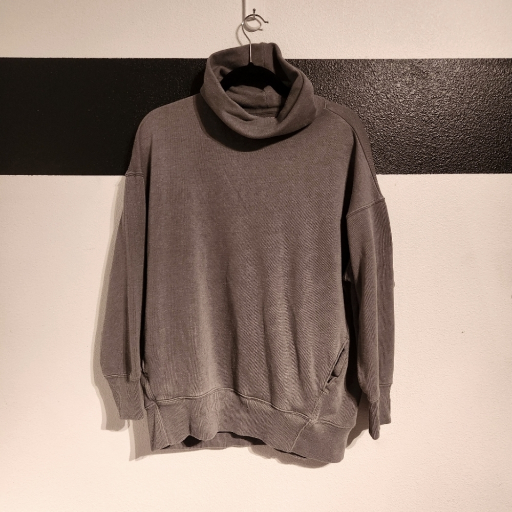 Aerie Gray Turtleneck Sweater for Men Size M
